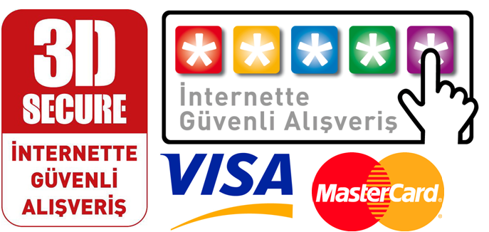 Güvenli Bir Şekilde Kredi Kartı İle Ödeme Yapabilirsiniz
